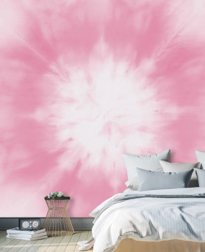 pink and white tie dye wallpaper 