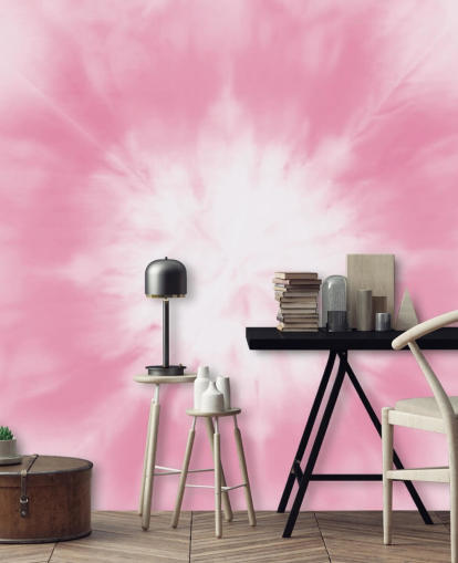 pink and white tie dye wallpaper 
