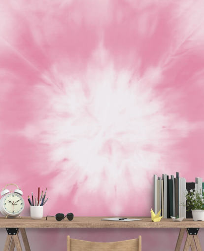 pink and white tie dye wallpaper 