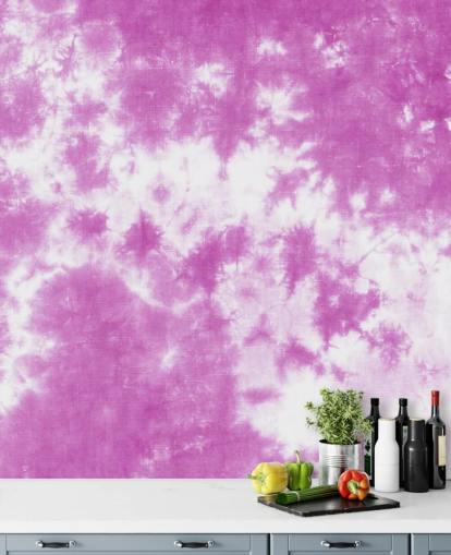 pink and white tie dye wallpaper
