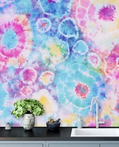 colourful tie dye circles wallpaper colourful tie dye circles wallpaper