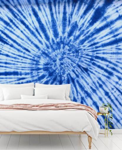 papel tapiz de remolino azul tie dye papel tapiz de remolino azul tie dye