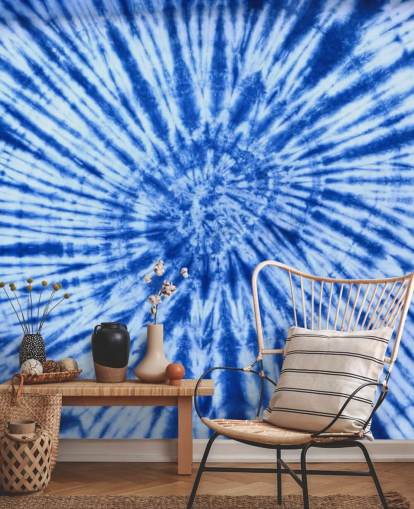 papel tapiz de remolino azul tie dye papel tapiz de remolino azul tie dye