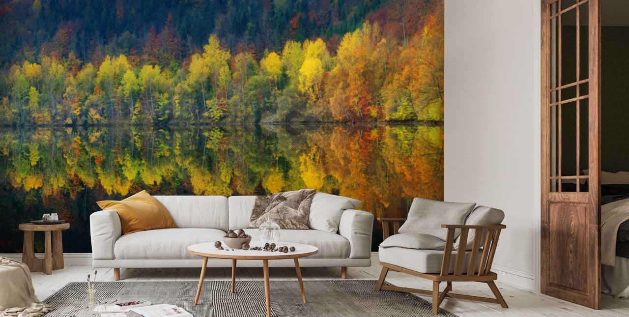 Autumnal Silence Wall Mural Wallsauce UK