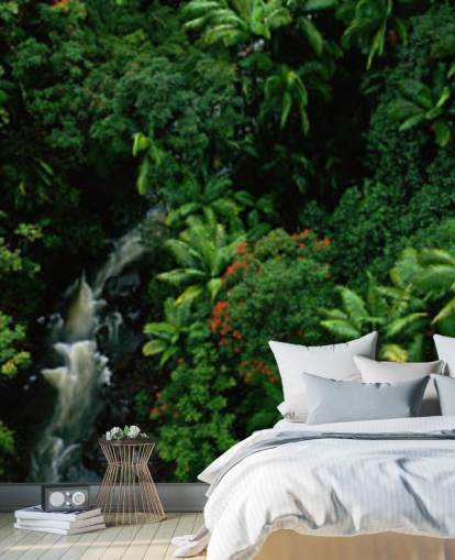 vista del cielo de fondo de pantalla de la selva de HawaiF vista del cielo de fondo de pantalla de la selva de HawaiF