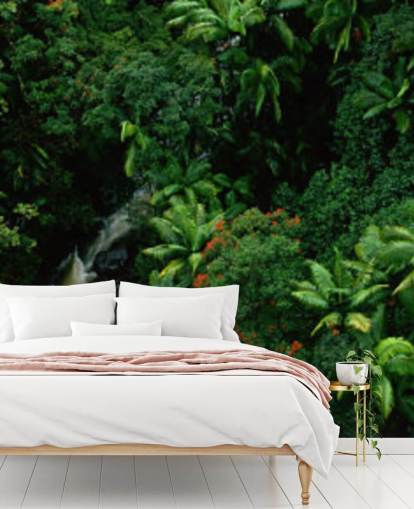 vista del cielo della foresta pluviale delle Hawaii WallpaperF vista del cielo della foresta pluviale delle Hawaii WallpaperF