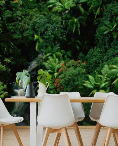 Himmel Ansicht von Hawaii Regenwald wallpaperF