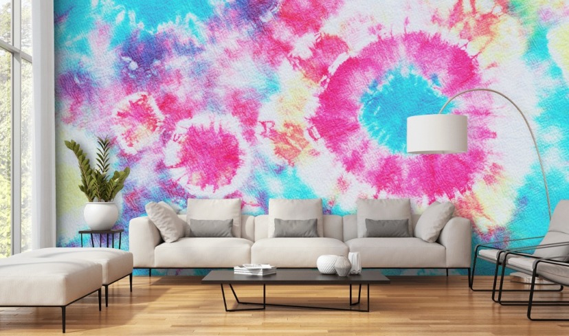 Papier Peint Tie And Dye