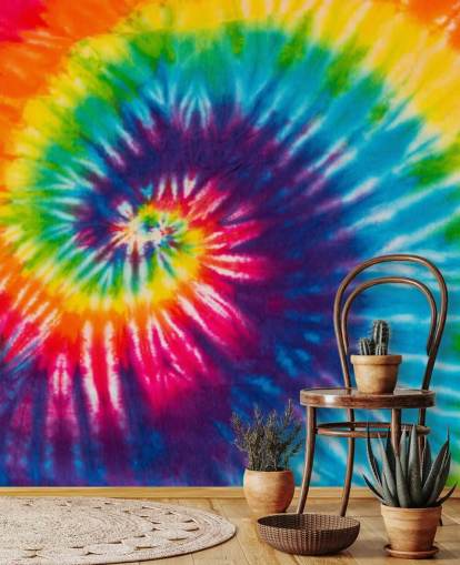 colourful swirl wallpaper