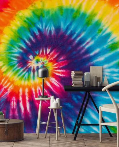 colourful swirl wallpaper