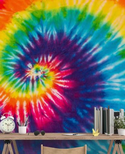 colourful swirl wallpaper