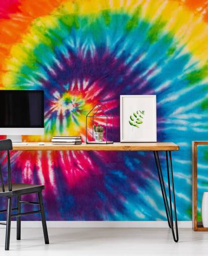 colourful swirl wallpaper