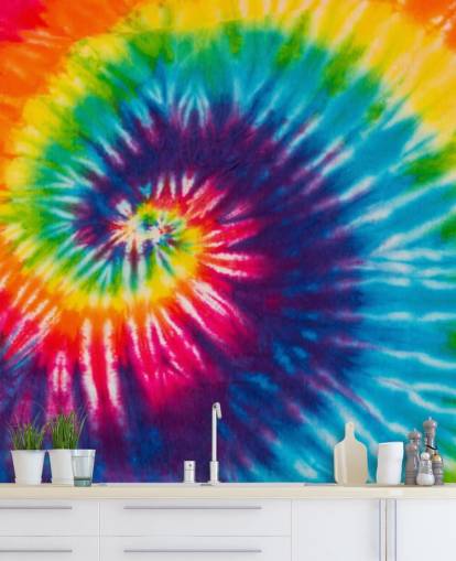 colourful swirl wallpaper