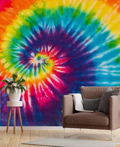 colourful swirl wallpaper