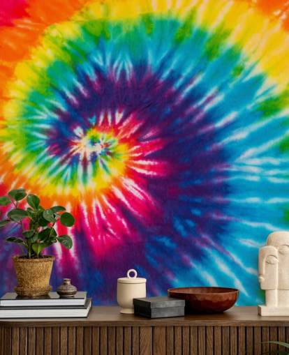 colourful swirl wallpaper