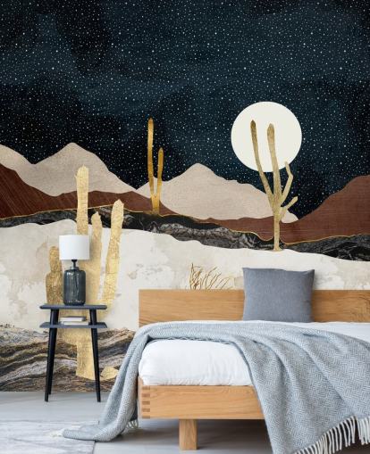 papel pintado desierto mármol y oro papel pintado desierto mármol y oro