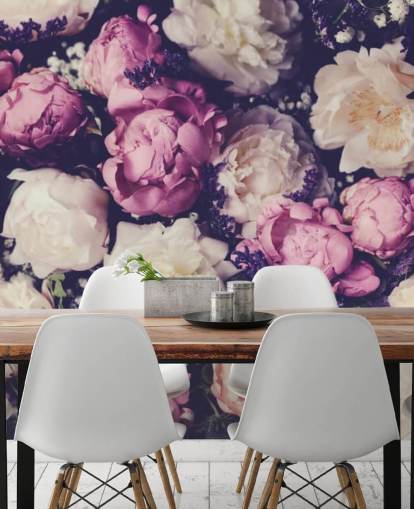 white, pink and purple peonies wallpaper white, pink and purple peonies wallpaper