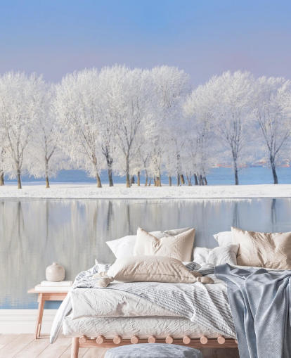 Frosty Tree Island Bakgrund