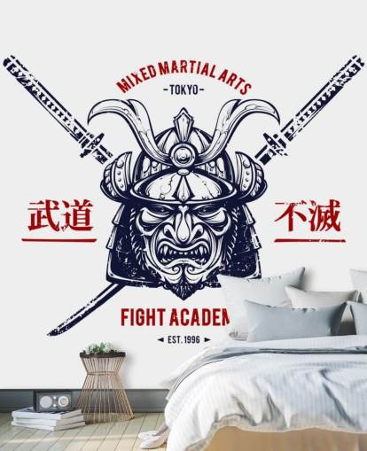 Japanese Warrior Graffiti Wallpaper