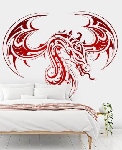 Fondo de pantalla de tatuaje de dragón