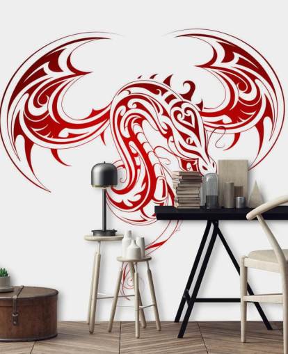 Dragon Tattoo Graffiti Wallpaper