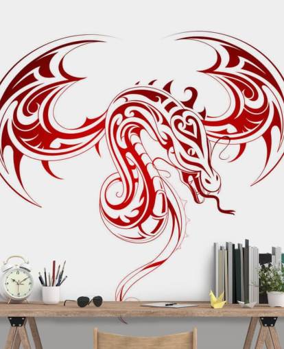 Dragon Tattoo Graffiti Wallpaper
