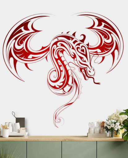 Dragon Tattoo Graffiti Wallpaper