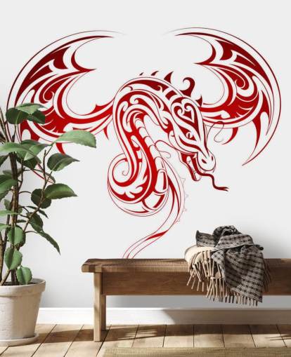 Dragon Tattoo Graffiti Wallpaper