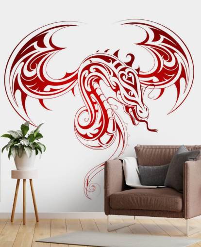 Dragon Tattoo Graffiti Wallpaper
