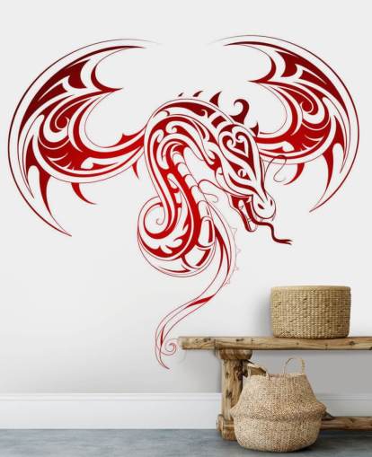 Dragon Tattoo Graffiti Wallpaper