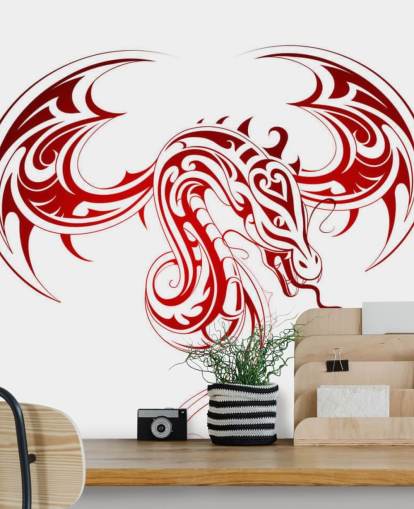 Dragon Tattoo Graffiti Wallpaper