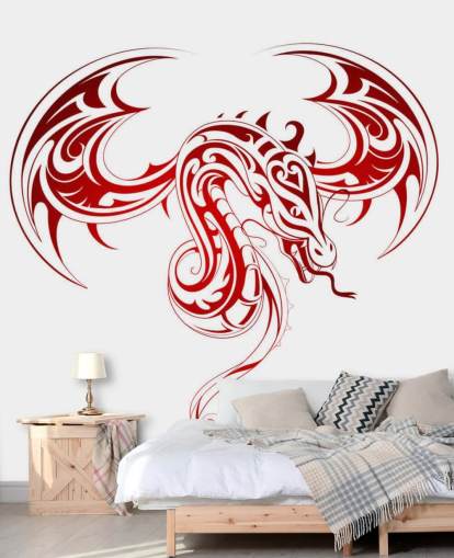 Dragon Tattoo Graffiti Wallpaper