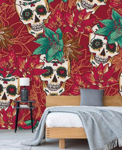 Skull Graffiti Wallpaper Skull Graffiti Wallpaper