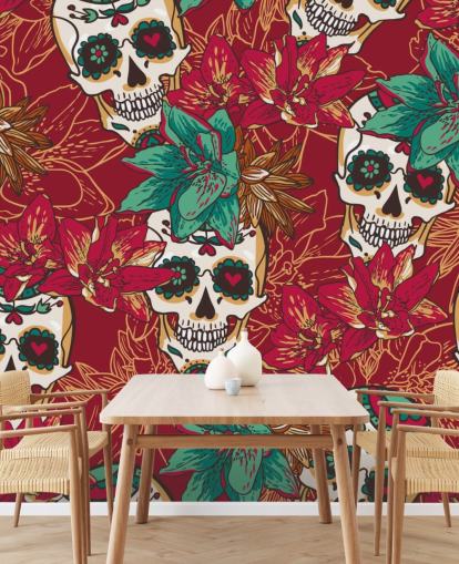 Skull Graffiti Wallpaper
