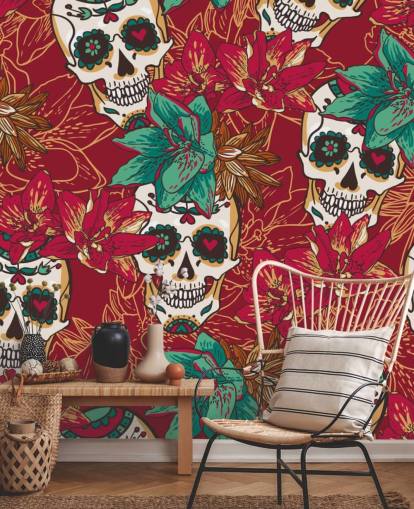 Skull Graffiti Wallpaper