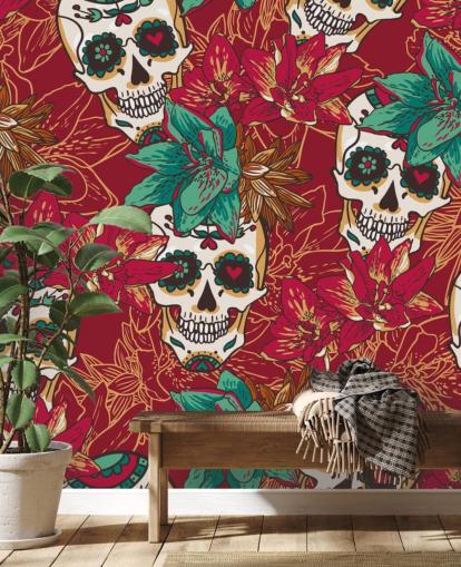 Skull Graffiti Wallpaper Skull Graffiti Wallpaper