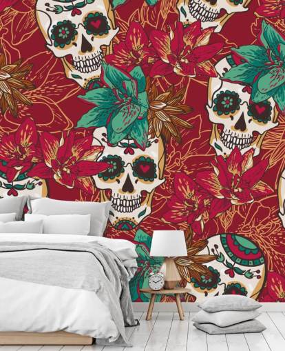 Skull Graffiti Wallpaper