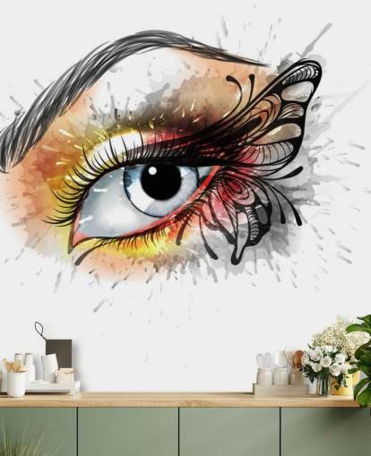 Tattoo Eye Graffiti Wallpaper