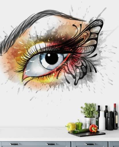 Tattoo Eye Graffiti Wallpaper