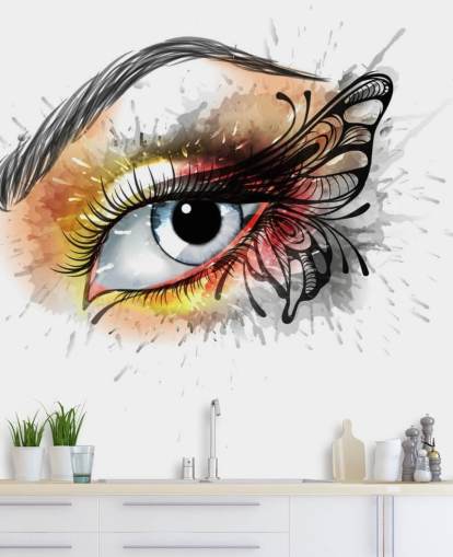 Tattoo Eye Graffiti Wallpaper