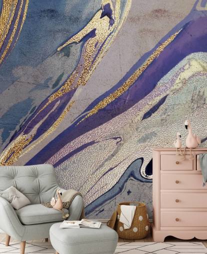papier peint en marbre violet