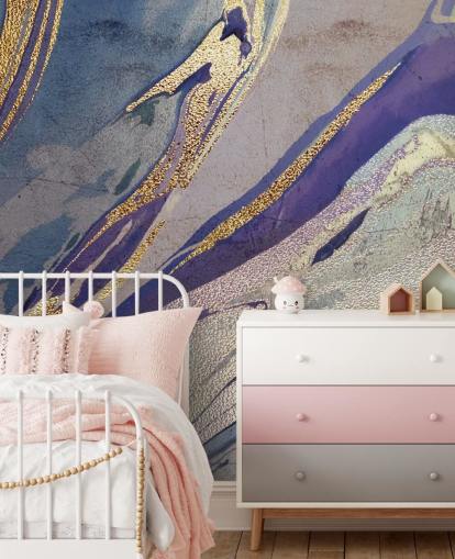 papier peint en marbre violet