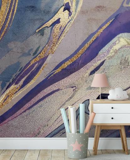 papel pintado de mármol morado