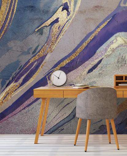 papel pintado de mármol morado