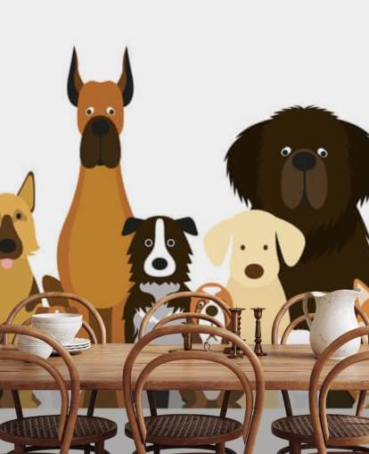 all dog breeds as cartoons wallpaper all dog breeds as cartoons wallpaper