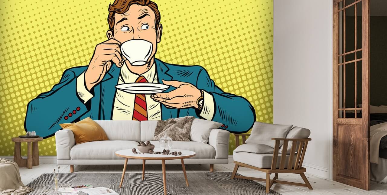 Papier peint Break Time | Wallsauce FR