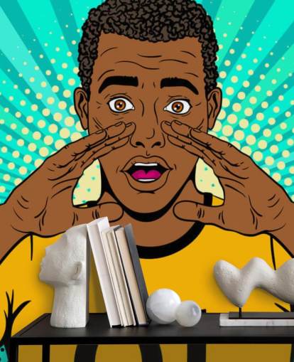 footballer in yellow t shirt shouting pop art wallpaper footballer in yellow t shirt shouting pop art wallpaper