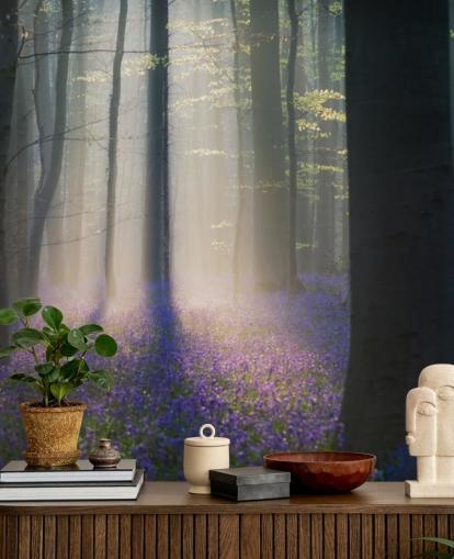 tåget bluebell træ tapet tåget bluebell træ tapet