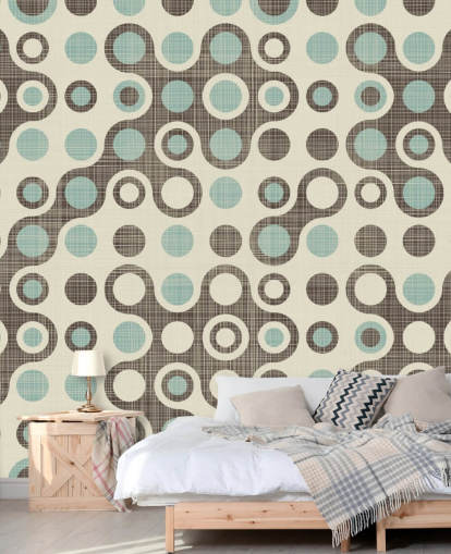 Blue and Grey Circle Wallpaper Blue and Grey Circle Wallpaper