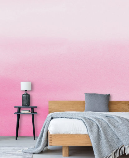 pink ombre wallpaper called Pink Fade for bedrooms